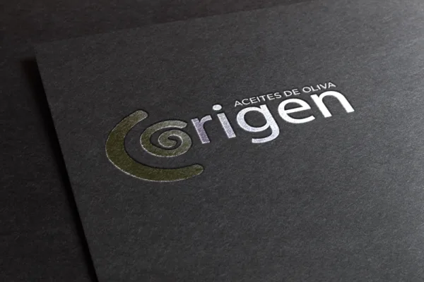 Diseño de logo para Origen Aceites de Oliva