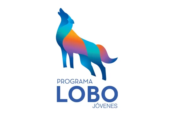 Diseño de logo para Programa Lobo Jóvenes